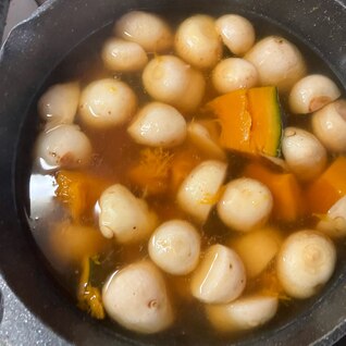 里芋とカボチャの煮物